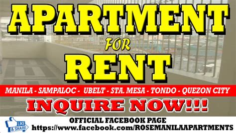 manila apartment for rent|Apartment for Rent in Manila City .